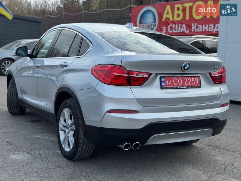 Внедорожник / Кроссовер BMW X4 2015 в Львове