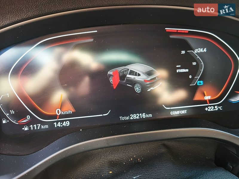 Внедорожник / Кроссовер BMW X4 2024 в Киеве