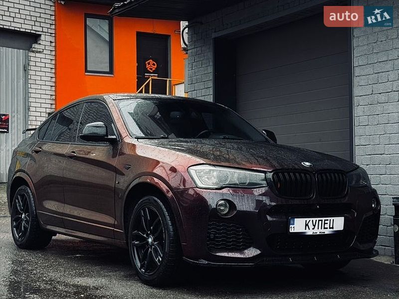 Внедорожник / Кроссовер BMW X4 2016 в Киеве