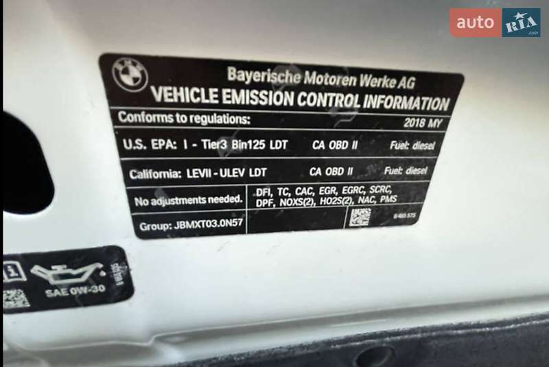 Внедорожник / Кроссовер BMW X5 2018 в Львове