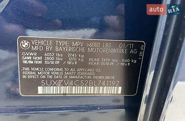 Внедорожник / Кроссовер BMW X5 2011 в 