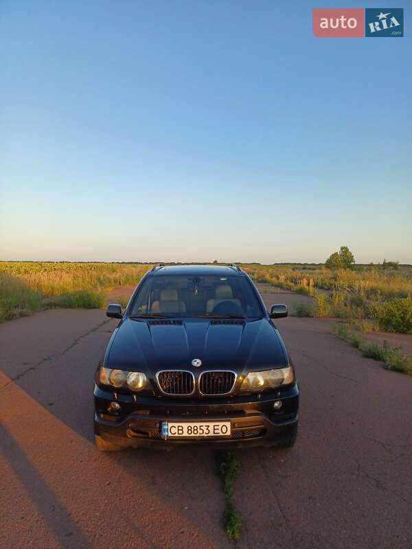 Внедорожник / Кроссовер BMW X5 2003 в Борзне