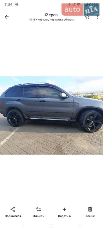 Внедорожник / Кроссовер BMW X5 2003 в Черкассах фото 5 Внедорожник / Кроссовер BMW X5 2003 в Черкассах