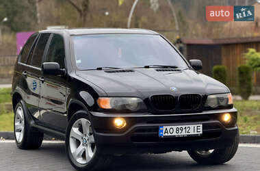 Внедорожник / Кроссовер BMW X5 2003 в Межгорье