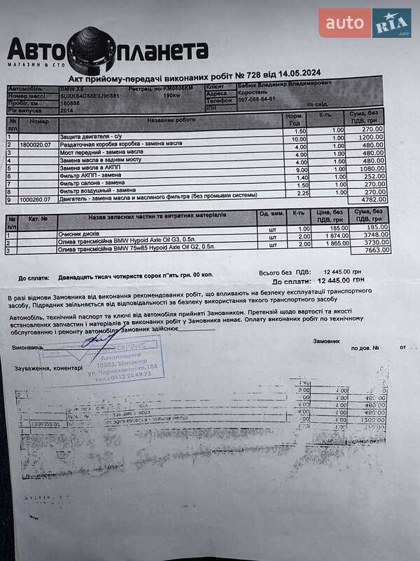 Внедорожник / Кроссовер BMW X5 2014 в Коростене