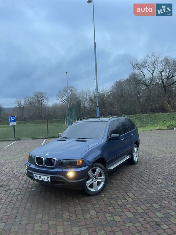 Внедорожник / Кроссовер BMW X5 2002 в Ужгороде