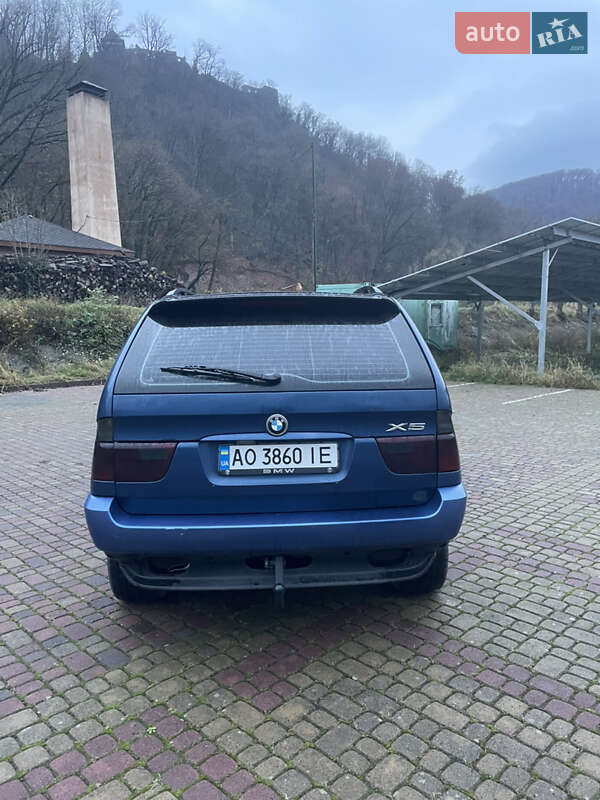 Внедорожник / Кроссовер BMW X5 2002 в Ужгороде