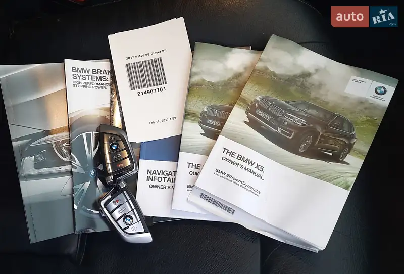 Внедорожник / Кроссовер BMW X5 2017 в Хмельницком документ