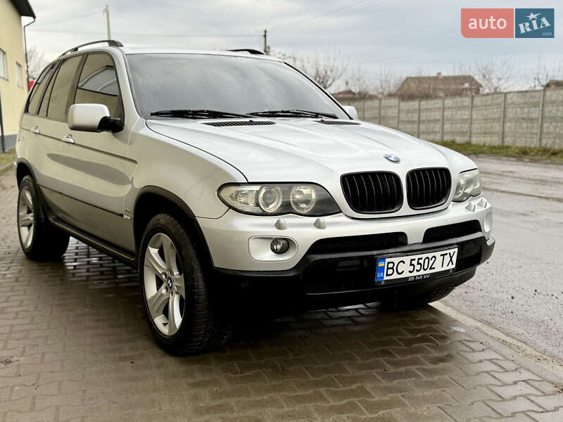 Внедорожник / Кроссовер BMW X5 2004 в Каменке-Бугской