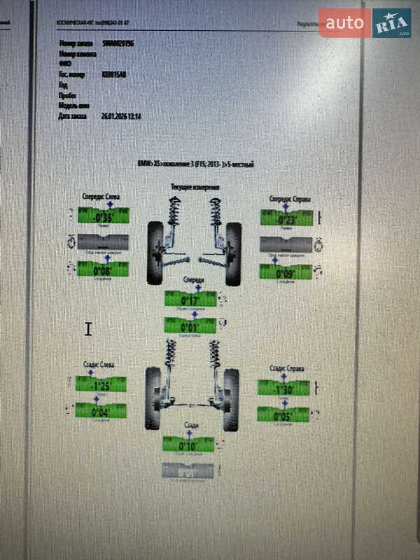 Внедорожник / Кроссовер BMW X5 2016 в Днепре