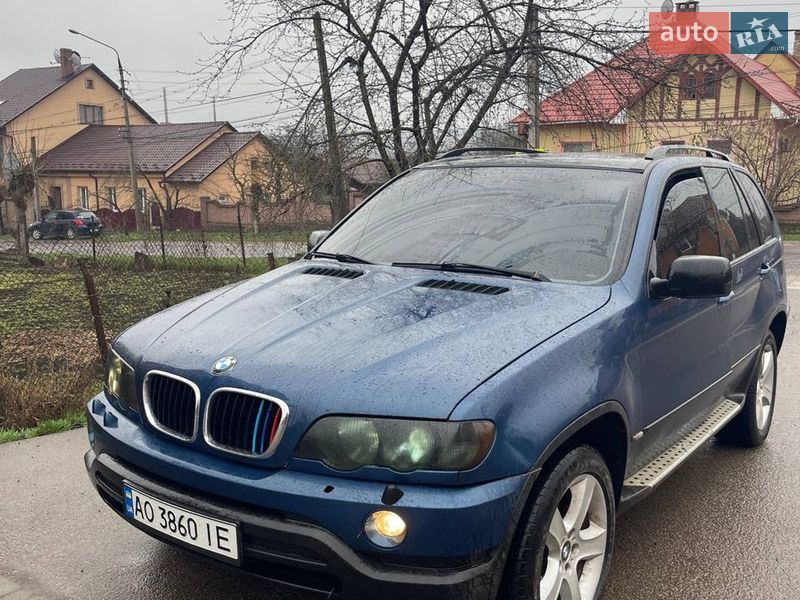 Внедорожник / Кроссовер BMW X5 2002 в Черновцах