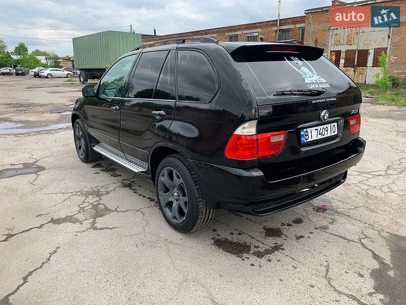 Внедорожник / Кроссовер BMW X5 2002 в Лубнах