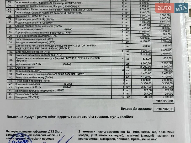 Внедорожник / Кроссовер BMW X5 2014 в Каменском документ