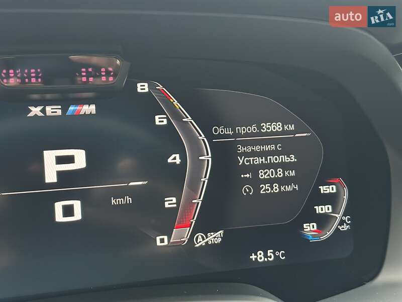 Внедорожник / Кроссовер BMW X6 M 2022 в Полтаве