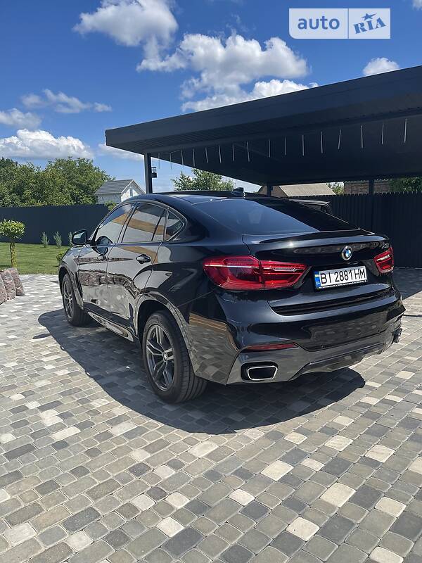Внедорожник / Кроссовер BMW X6 2018 в Полтаве