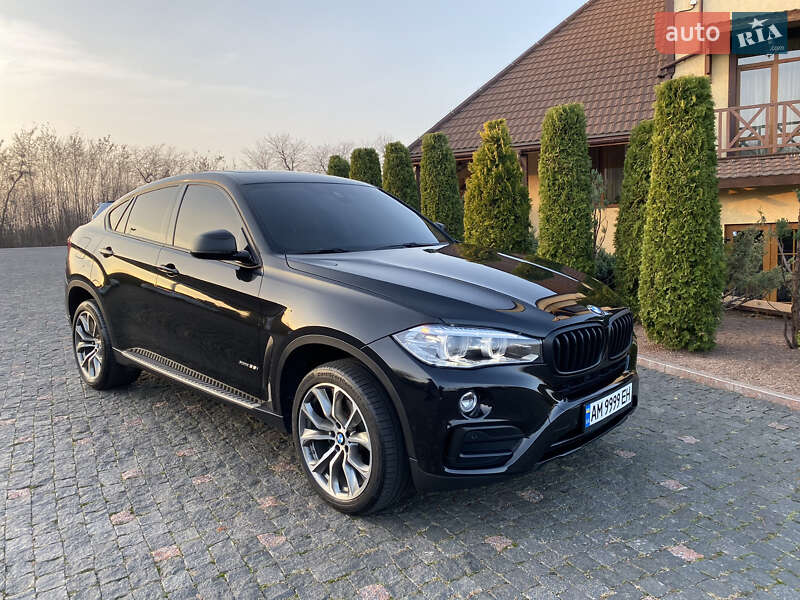 Позашляховик / Кросовер BMW X6 2015 в Києві