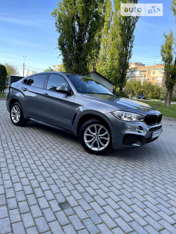 Внедорожник / Кроссовер BMW X6 2015 в Каменец-Подольском