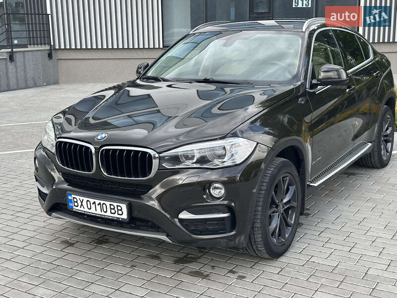 Позашляховик / Кросовер BMW X6 2015 в Хмельницькому