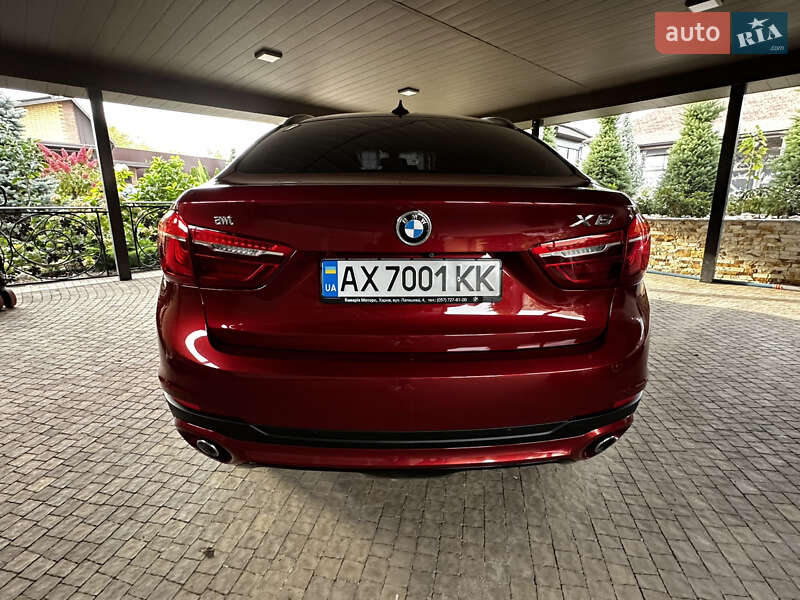 Позашляховик / Кросовер BMW X6 2015 в Харкові