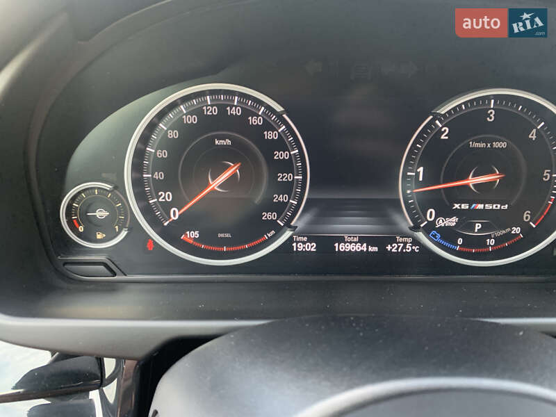 Позашляховик / Кросовер BMW X6 2016 в Тернополі