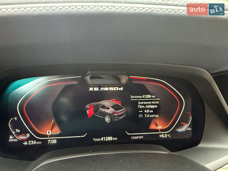 Внедорожник / Кроссовер BMW X6 2020 в Киеве