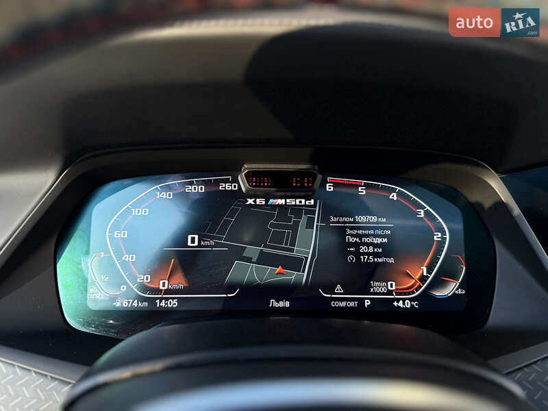 Внедорожник / Кроссовер BMW X6 2021 в Львове