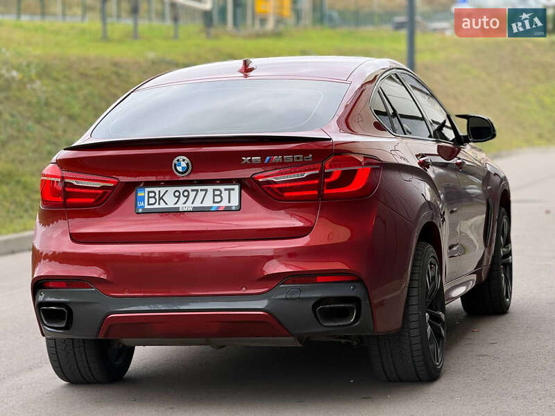 Внедорожник / Кроссовер BMW X6 2016 в Ровно