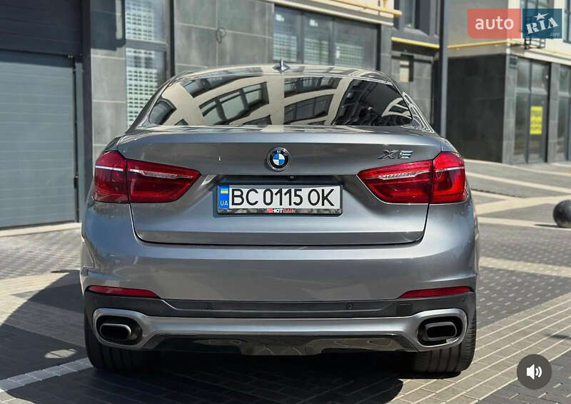 Внедорожник / Кроссовер BMW X6 2015 в Львове
