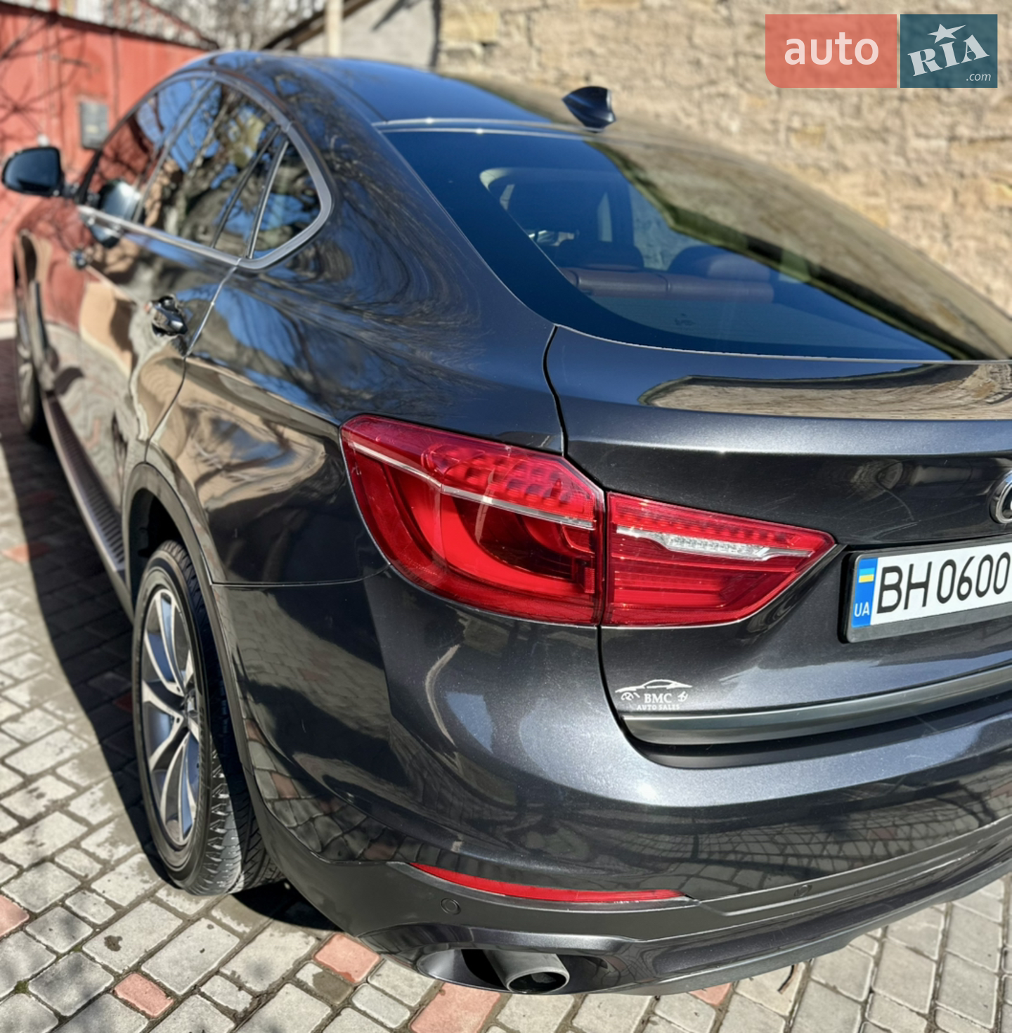 BMW X6 2015 VIN 5UXKU2C59F0N76242 фото оголошення 3 з 15