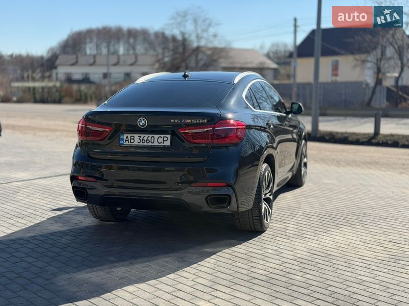 Внедорожник / Кроссовер BMW X6 2017 в Виннице