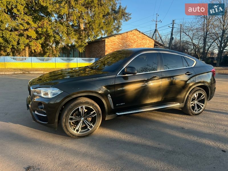 Внедорожник / Кроссовер BMW X6 2015 в Врадиевке