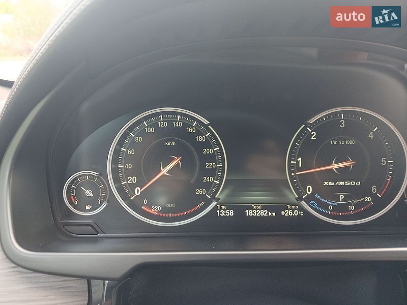 Внедорожник / Кроссовер BMW X6 2015 в Черновцах