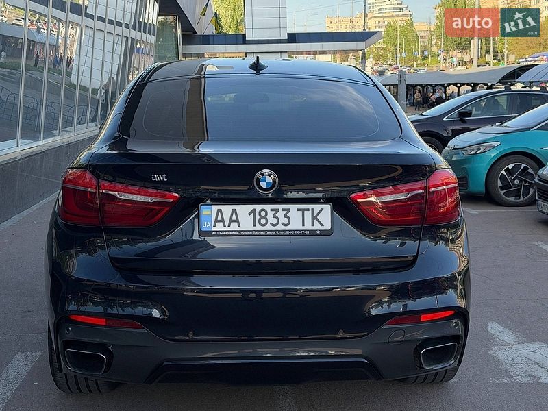 Внедорожник / Кроссовер BMW X6 2018 в Киеве