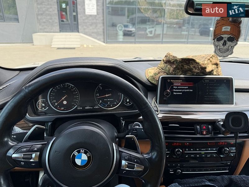 Внедорожник / Кроссовер BMW X6 2016 в Черновцах