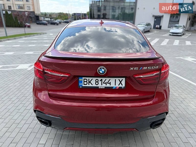 Внедорожник / Кроссовер BMW X6 2016 в Ровно