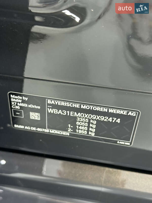Внедорожник / Кроссовер BMW X7 2024 в Одессе