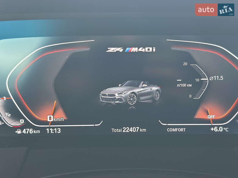 Родстер BMW Z4 2024 в Тернополе