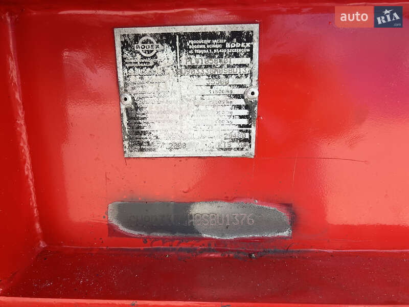 Самосвал полуприцеп Bodex SAF 2008 в Тернополе