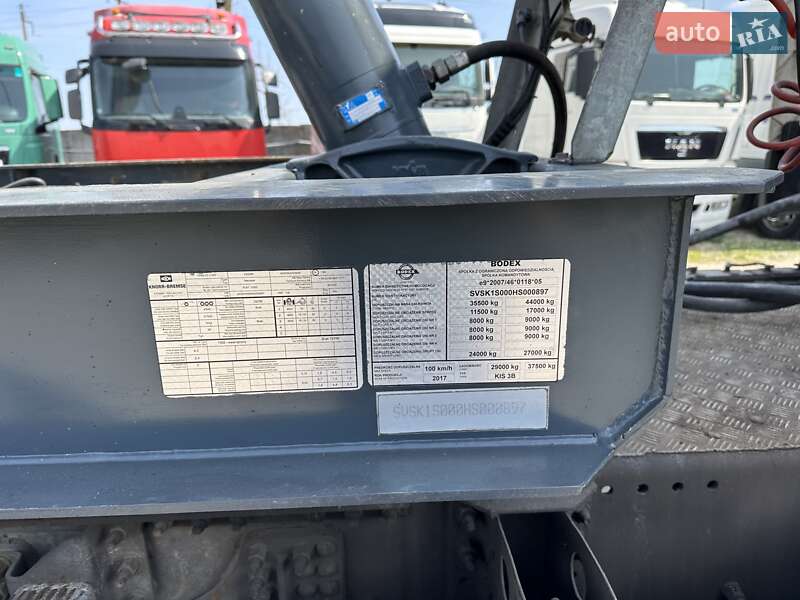 Самосвал полуприцеп Bodex SAF 2018 в Тернополе