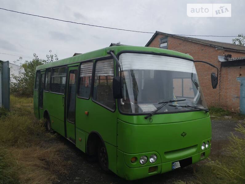 Приміський автобус Богдан А-092 2016 в Лубнах