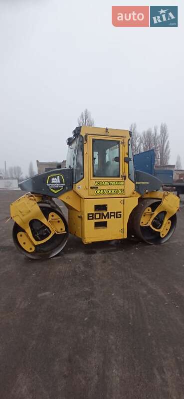 Дорожній каток Bomag BW 174AD 2004 в Черкасах