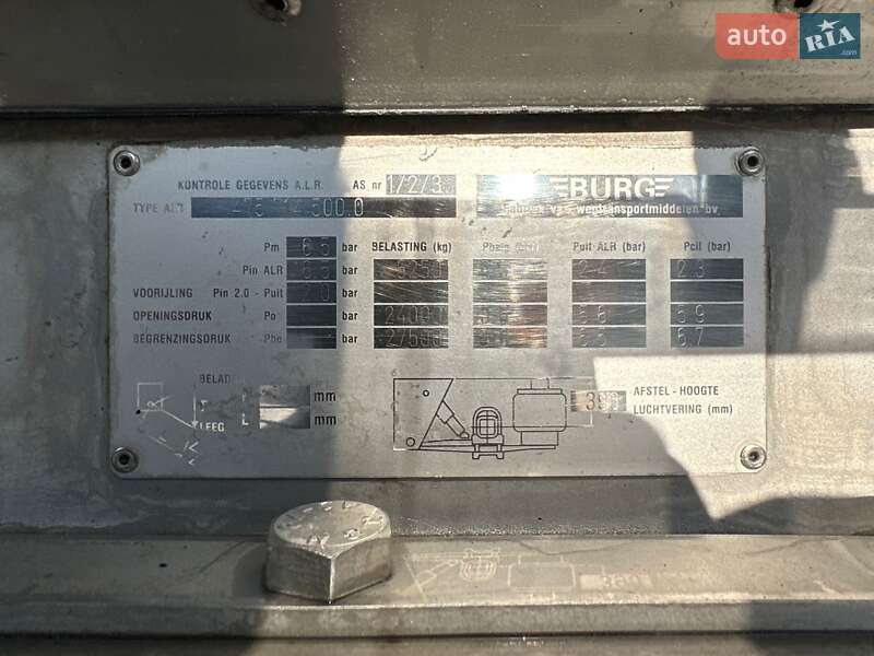 Цистерна напівпричіп Burg BPO 2003 в Вінниці
