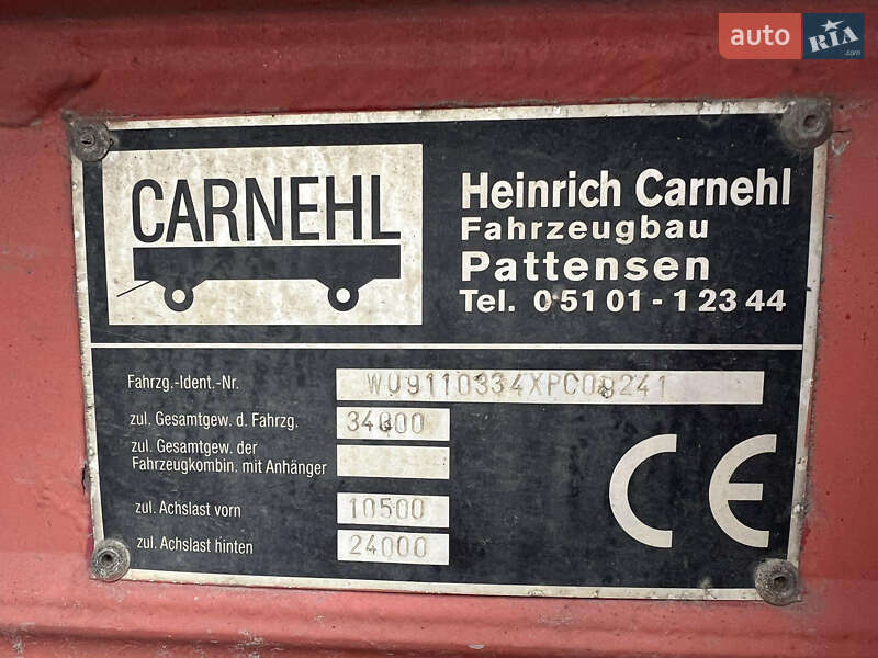 Зерновоз - напівпричіп Carnehl CHKS/AH 1999 в Одесі