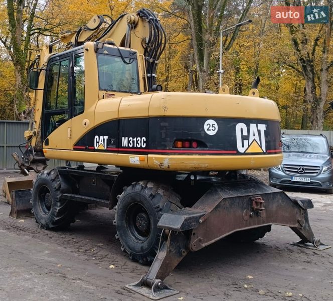 Колесный экскаватор Caterpillar 313 2007 в Львове