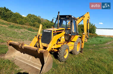 Екскаватор навантажувач Caterpillar 428 1997 в Городенці