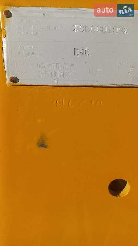 Бульдозер Caterpillar D4 2001 в Одессе фото 4 Бульдозер Caterpillar D4 2001 в Одессе