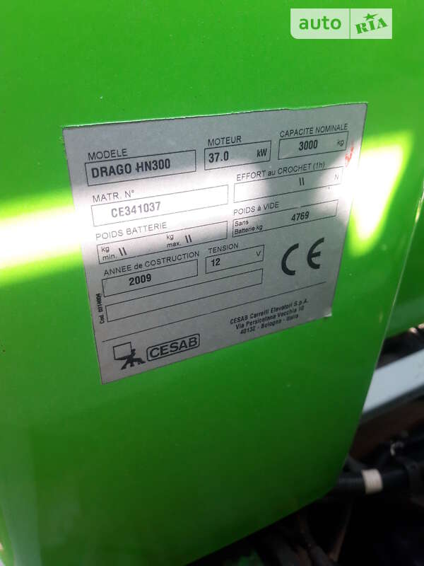 Вилочный погрузчик Cesab Drago 2009 в Львове