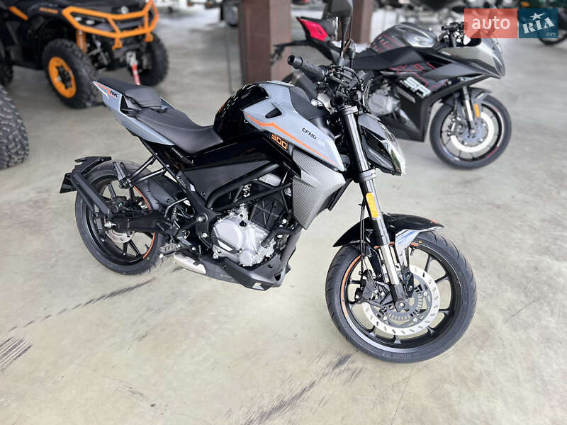 Мотоцикл Без обтекателей (Naked bike) CFMOTO 300NK 2025 в Киеве