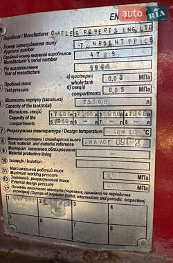 Цистерна полуприцеп Charles Roberts 72NR 1991 в 