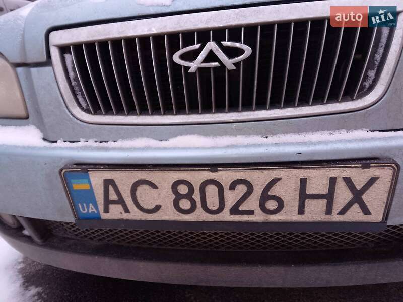 2007 Chery Amulet, VIN Y6DDA11BX8D010193:plate — фото 1 (autoria)